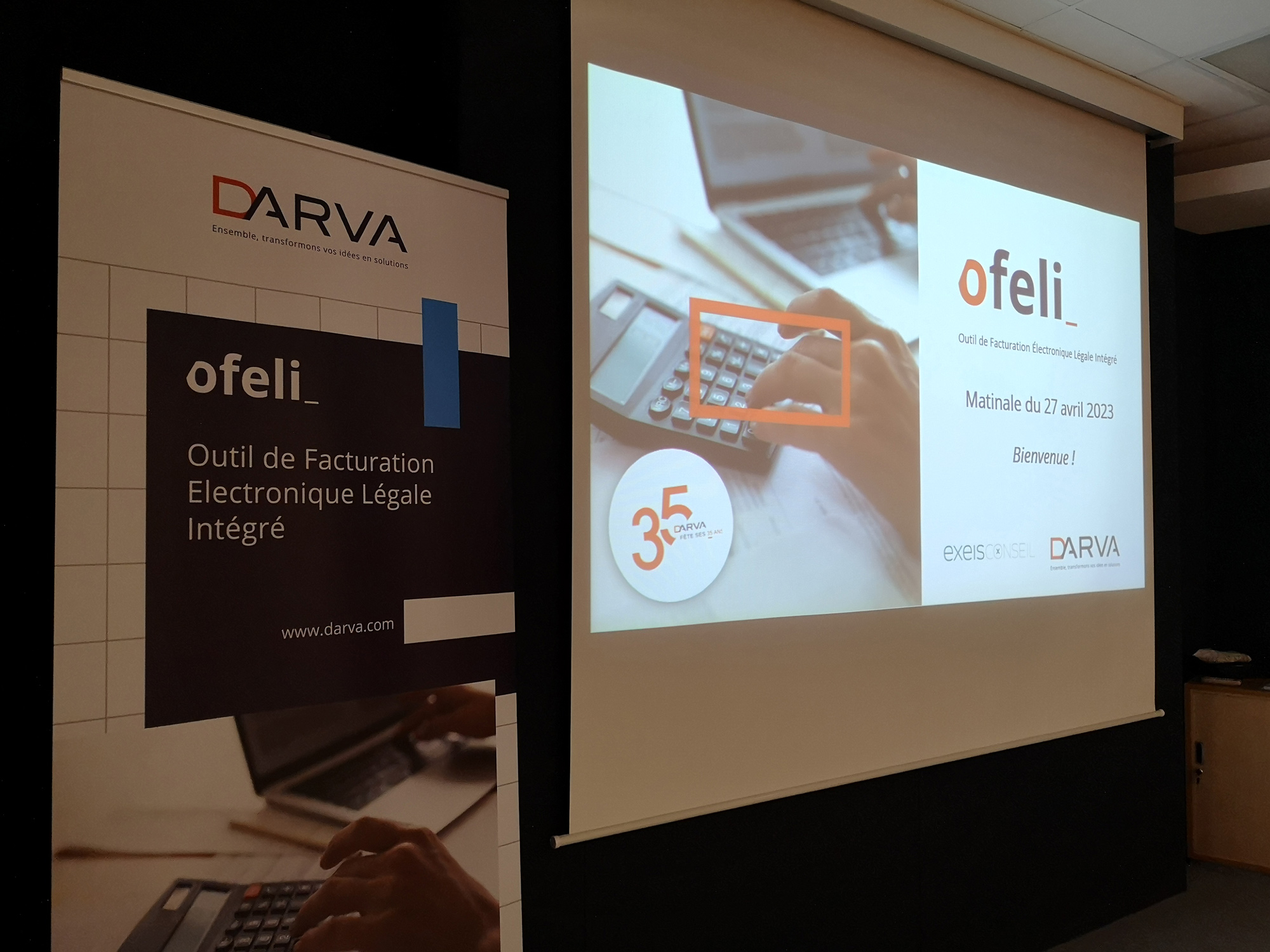 Présentation OFELI solution facture électronique DARVA