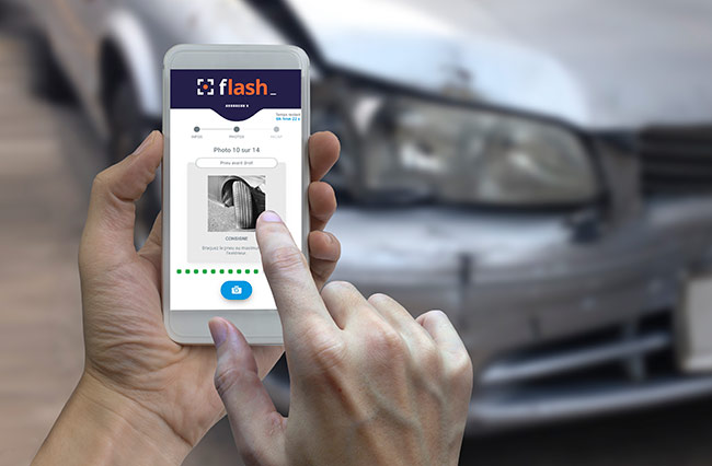 Prise de photo Sinapps Auto Flash DARVA