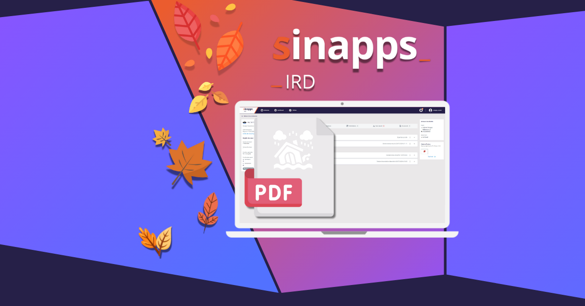 Nouveautés Sinapps IRD - Version FALL 2024 : zoom sur les principales ...